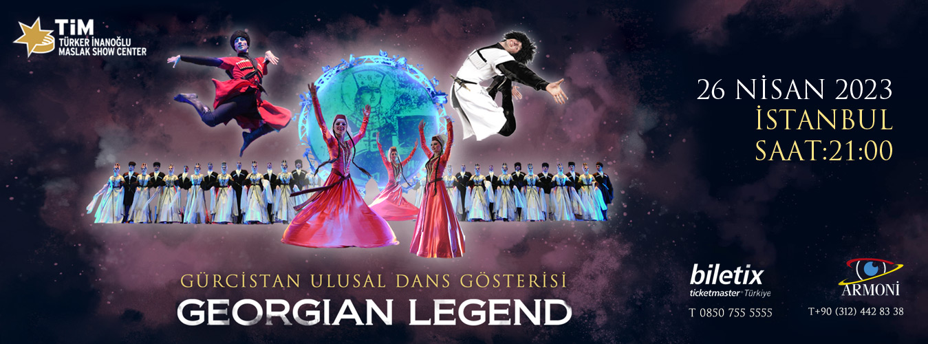 Georgian Legend - Gürcü Efsanesi Ulusal Dans Gösterisi