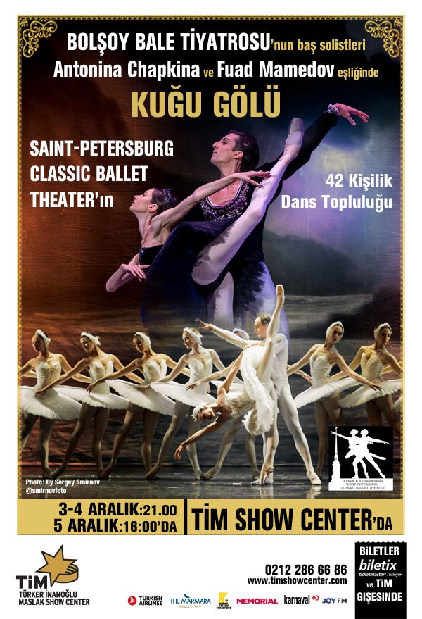 Saint-Petersburg Klasik Bale Tiyatrosu - Kuğu Gölü
